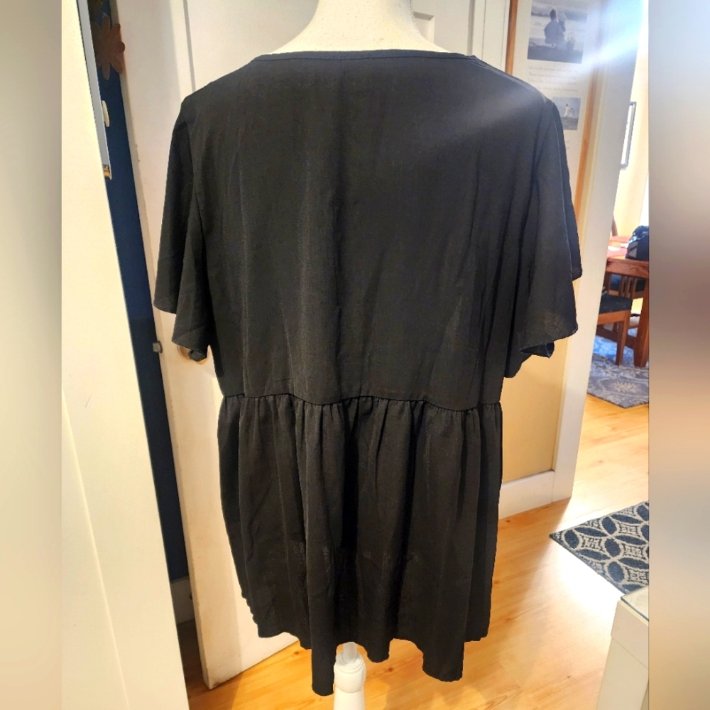 SHEIN Women's Geo Print Smock Tunic NWOT - Picture 4 of 8